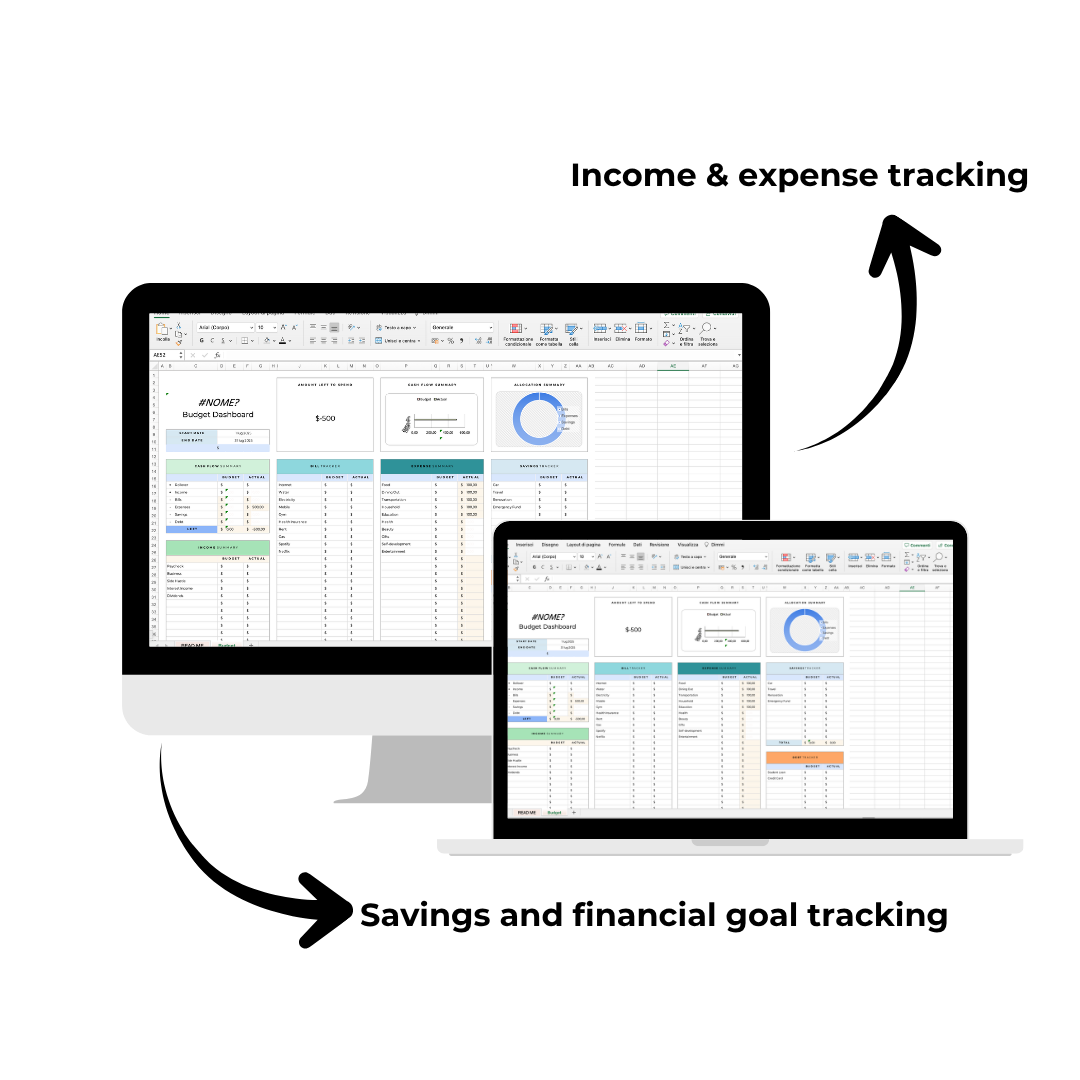 Financial Control Spreadsheet